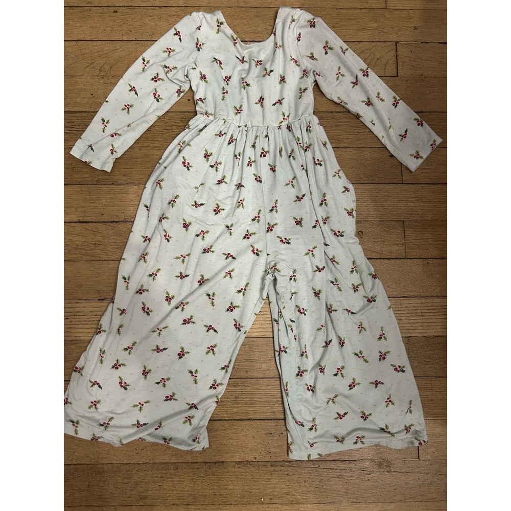 Sweethoney Leggy Romper Holiday Christmas 4t Holly Pockets Wide Leg